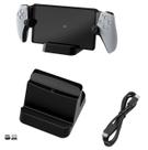 Carregador Dock Para Playstation Portal Base Suporte Preto Carregador Dock Para Playstation Portal Base Suporte Preto