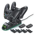 Carregador Duplo + 2 Bateria Para Controle Compatível Xbox Serie One Sx