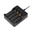 Carregador Duplo 4 Slot Bateria 26650, 18650, 14500, 16340 Carregador Duplo 4 Slot Bateria 26650, 18650, 14500, 16340
