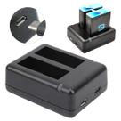 Carregador Duplo de Bateria para Câmera GoPro 9/10/11 e 12 Black Carregador Duplo de Bateria para Câmera GoPro 9/10/11 e 12 Black