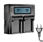 Carregador Duplo Rápido para Bateria Canon LP-E17 (Bivolt) Carregador Duplo Rápido para Bateria Canon LP-E17 (Bivolt)