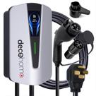 Carregador EV Deco Home Nível 2 9,6KW 40A 240V Adaptador Tesla