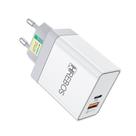 Carregador Fonte de Parede Dual Usb Tipo C 20W - Hrebos