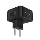 Carregador Fonte Duplo Usb-C 40W Turbo 2 Entradas PD Bivolt Carregador Fonte Duplo Usb-C 40W Turbo 2 Entradas PD Bivolt