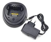 Carregador + Fonte P/ Motorola Ep450 Dep450 Na Caixa Zero
