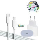 Carregador Fonte Turbo Tipo C Cabo Trançado Reforçado Compatível iPhone 16 15 Android Samsung Xiaomi