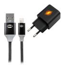 Carregador Gan 30w Flash e Cabo Usb A X Lightning Batman