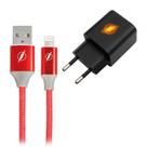 Carregador Gan 30w Flash e Cabo Usb A X Lightning Flash