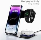 Carregador Indução 3 Em 1 Sem Fio Relógio celular Fone Slim Novo modelo