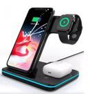 Carregador Indução Celular Fone relógio Sem Fio 4 em 1 carregamento rápido Carregador Indução Celular Fone relógio Sem Fio 4 em 1 carregamento rápido