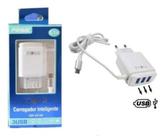 Carregador inteligente com 3 usb 5.1a car-9002 inova Carregador inteligente com 3 usb 5.1a car-9002 inova