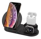 Carregador iPhone 3 Em 1, Watch, AirPods, iPhone X, Q1 - Hmaston