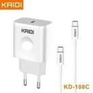 Carregador kaidi tipo c kd108c