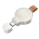 Carregador Magnético Portátil USB C TIPO C para Apple Watch series 8 7 6 5 4 SE 3 2 ultra