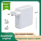 Carregador Magsafe 2 De 45W Para MacBook Air 11 13 A1465 A1436 A1466 A1435 Adaptador De Energia Para