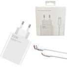 Carregador Mi Turbo Charger 33W Compatível com Xiaomi Note 7 8 9 10 11 12 13 15 Poco X3 X4 X5 X6 X7 Pro Bivolt