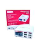 Carregador Multifuncional 6 Portas Usba E Usbc 87w Bivolt Branco Carregador Multifuncional 6 Portas Usba E Usbc 87w Bivolt Branco