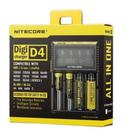 Carregador Nitecore D4 Para Bateria / Pilha, 100% Original