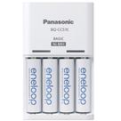 Carregador Panasonic Eneloop Pilhas AA/AAA com 4x Pilhas AA Recarregáveis de 1900mAh (K-KJ51MCC40C)