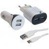 Carregador para Celular Veicular e Cabo USB X-CELL XC-KT-10 Preto Carregador para Celular Veicular e Cabo USB X-CELL XC-KT-10 Preto