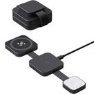 Carregador por Indução 3 em 1 Dobrável Fortrek IHC3 para Smartphone Fone e Relógio Até 15W Carregador por Indução 3 em 1 Dobrável Fortrek IHC3 para Smartphone Fone e Relógio Até 15W