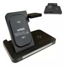Carregador Por Indução Dobrável 3 Em 1 Sem Fio Cel. Fone, Relógio Carregador Por Indução Dobrável 3 Em 1 Sem Fio Cel. Fone, Relógio