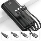 Carregador Portátil 10000mAh Universal Com Display Digital