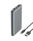 Carregador portátil Belkin BoostCharge 10.000mAh USB-C Cinza