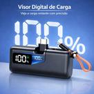 Carregador Portátil De Bolso Powerbank Pocket 10.000mah Carregador De Bolso Slim Carregador De Embutir No Celular Powerbank Carga Rápida 22.5w