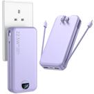 Carregador portátil Ffnpua 20000mAh USB C Power Bank com plugue de parede