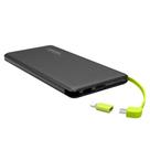 Carregador portatil para celular 5000mah super fino micro usb v8 sumexr