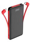 Carregador Portátil Power Bank 10000mah 3 Modelos Led