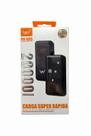 Carregador Portátil Power Bank 20000mah Com 04 Saídas Preto
