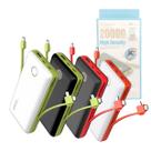 Carregador Portátil Power Bank 20000mAh com 04 Saídas USB / V8 / TIPO-C / Lightning Altomex PN-959