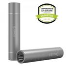 Carregador Portátil PowerBank Metal 2.600mah + Lanterna