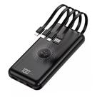 Carregador Portátil Sem Fio Indução Power Bank 10000mAh