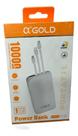 Carregador Power Bank Com 3 Cabos 10000mah Agold Bte-28 Carregador Power Bank Com 3 Cabos 10000mah Agold Bte-28