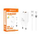 Carregador Rápido 20W Hrebos Para Galaxy J2 J3 J4 J5 J6 J7 A10 A01 S7