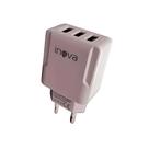 Carregador Rápido 3 USB 2.0 5.1A Inova CAR-9916 Carregador Rápido 3 USB 2.0 5.1A Inova CAR-9916