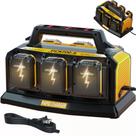 Carregador rápido Byutrcfuy DCB200-6 de 6 portas para bateria Dewalt 20V Carregador rápido Byutrcfuy DCB200-6 de 6 portas para bateria Dewalt 20V