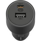 Carregador rápido de Carro Xiaomi Charger 67W CC07ZM USBA e USB Tipo C Carregador rápido de Carro Xiaomi Charger 67W CC07ZM USBA e USB Tipo C
