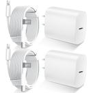 Carregador Rápido DiHines para Phone 11 12 13 14 com USB C 20W Branco