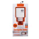 Carregador Rápido p/ Celular 2 USB H maston Pro Y34-2 iOS