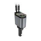Carregador Rápido Para Carro 180W 5-em-1 USB Tipo-C Retrátil Para Telefones IOS E Android Com Luz