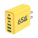 Carregador Rápido USB-C 65W Multiportas - Compatível com iPhone, Xiaomi e Samsung