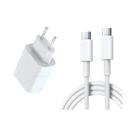 Carregador Rápido USB C De 35W Para iPhone 15 17 11 12 13 14 16 pro Max Adaptador De Viagem Com