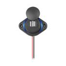 Carregador Rápido USB Duplo Para Montagem Na Parede Para Carro, Camper, Barco, Ônibus, RV 12 24V Carregador Rápido USB Duplo Para Montagem Na Parede Para Carro, Camper, Barco, Ônibus, RV 12 24V