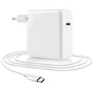 Carregador Rápido USBC 61W Compatível com Notebook e Celular Proteção Contra Sobrecarga Cabo 2m Resistente