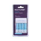 Carregador Rm02 Bivolt Com 4 Pilhas Aa De 2500 Mah Cb054
