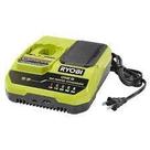 Carregador RYOBI ONE+ 18V 8A Carregador Rápido com Carregamento USB